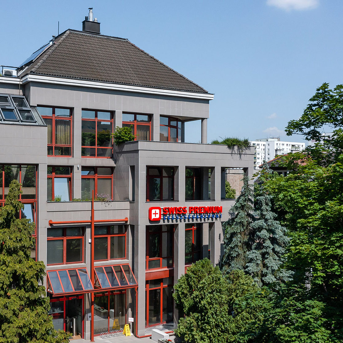 Swiss Prémium Újbuda épülete