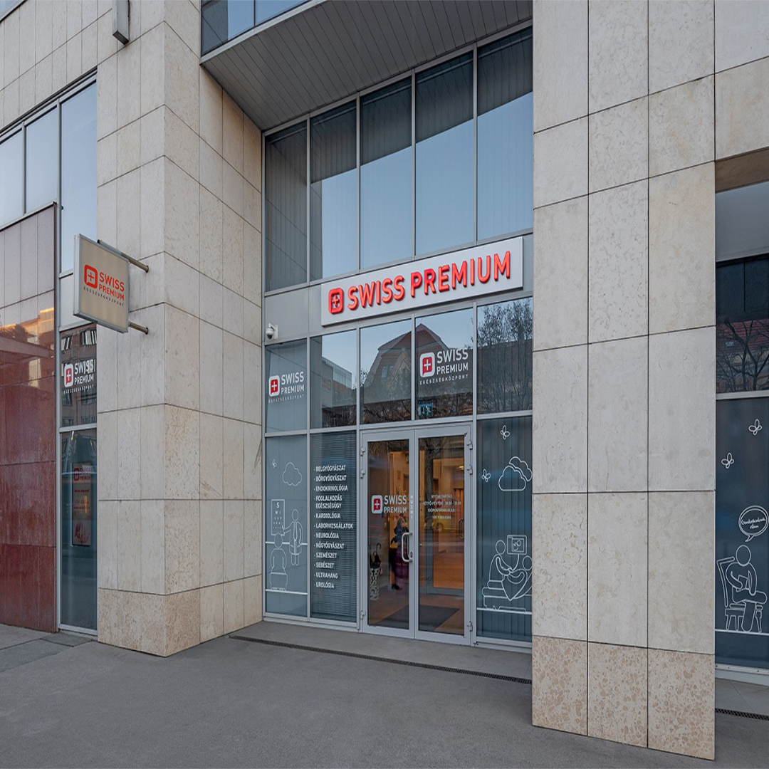 Swiss Prémium Pest épülete