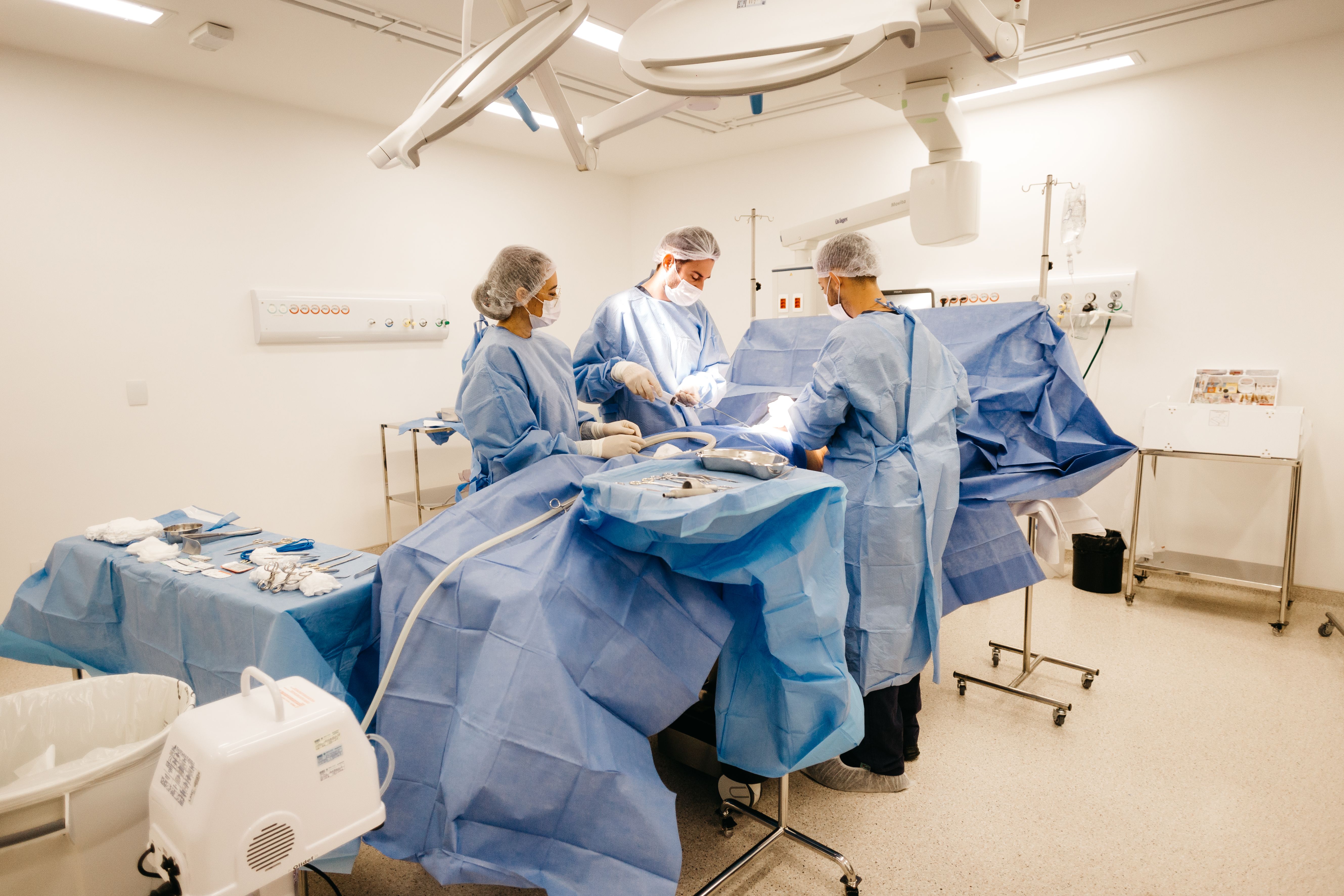 Proctological examination and surgical care