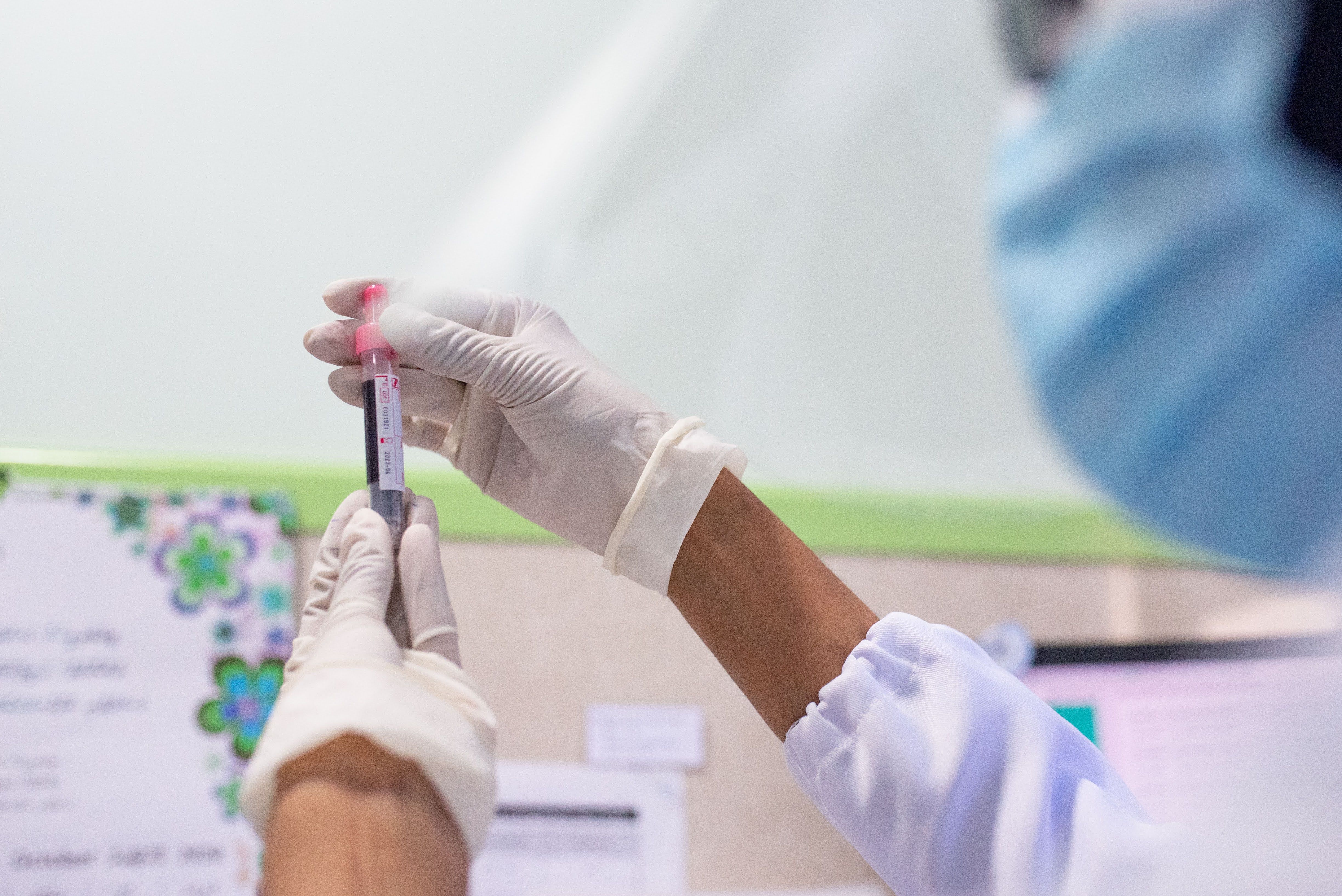 Hematology consultation and specialist examination